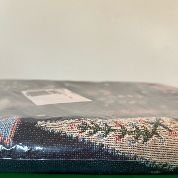 Andy Woodland Throw Blanket deers & trees - Picture 3 of 6